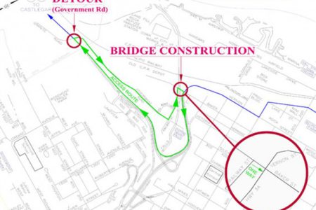 Bridge deck construction begins Monday