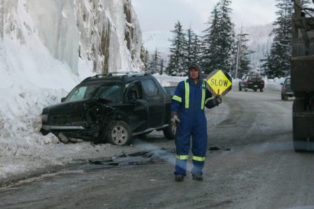 Icy roads the blame for two-car accident Friday near Salmo-Creston summit