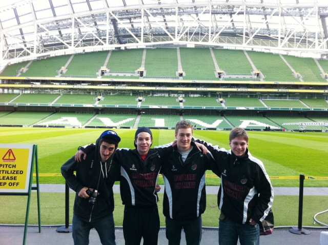 Irish Blog — L.V. Rogers Bombers continue Ireland tour
