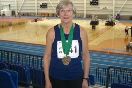 Saunders wins four medals at Canadian Masters