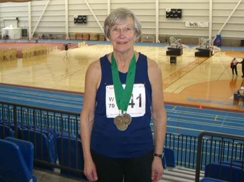 Saunders wins four medals at Canadian Masters
