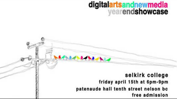 Digital Art and New Media Showcase @ Patenaude Hall