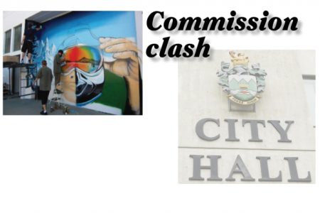 City commissions set at odds by council over mural ruling