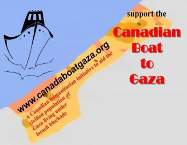The Peace Cafe presents: Canadian Boat to Gaza @ Mir Centre for Peace
