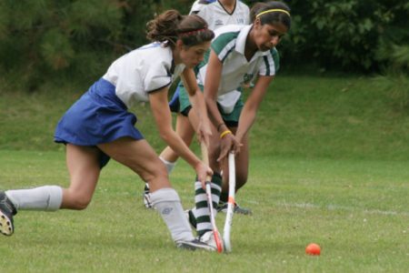 Youthful Bombers finish third at high school field hockey playday at Pass Creek Park