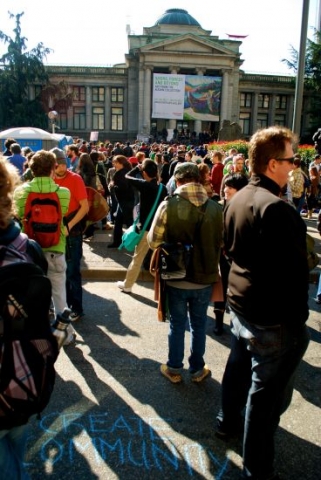 COMMENT: Hope, anger, courage: Day One of Occupy Vancouver