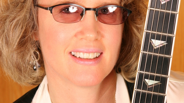 Sizzling guitar goddess plays Selkirk College