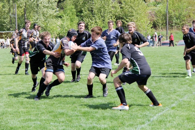 Bombers break up the Storm, blast Kimberley 58-10 to defend Kootenay Zone Rugby title