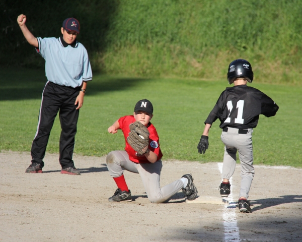 Priority Concrete Cardinals double crosstown rival Overland West Tigers 8-4 to capture West Kootenay Little League title