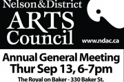 Arts Council AGM September 13 at The Royal