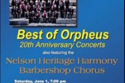 Nelson's Heritage Harmony Barbershop Chorus welcomes internationally acclaimed male choir Orpheus