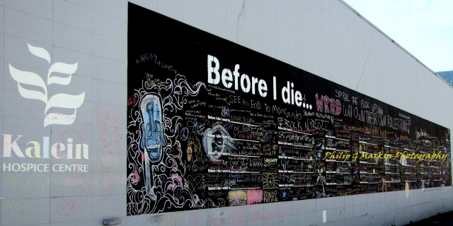 It's the talk of the town 'Before I die' mural