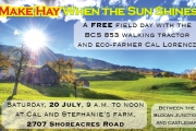 Make Hay When the Sun Shines
