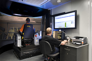 College of the Rockies uses simulators to train haul truckers