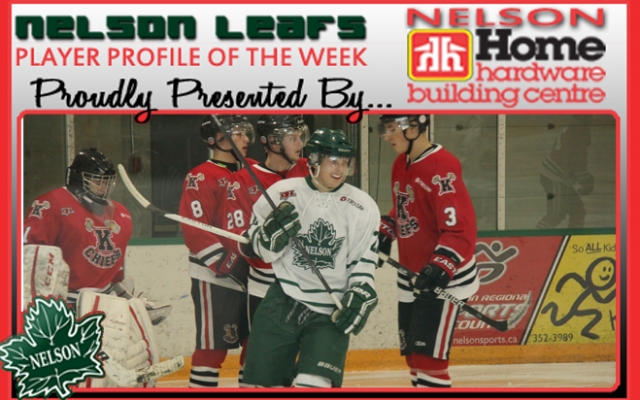 Nelson Home Building Centre Leafs Player Profile of the Week — Alec Wilkinson