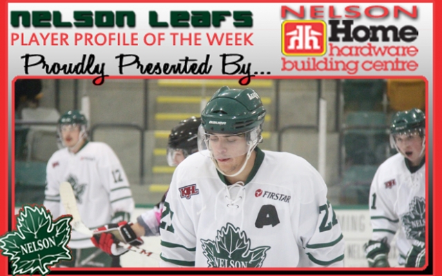 Nelson Home Building Centre Leafs Player Profile of the Week — Darnel St. Pierre