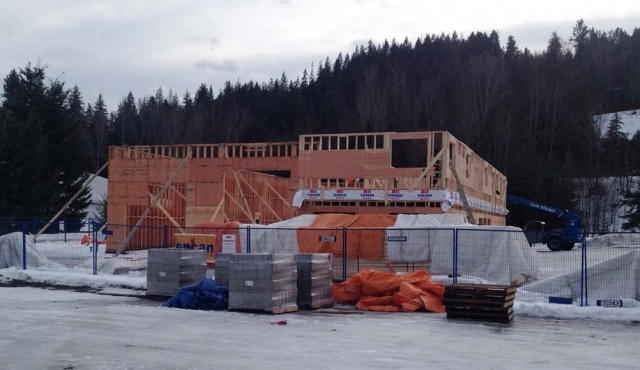 First phase of new Kaslo Fire Hall near completion