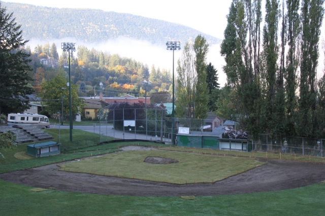 Renovations to Queen Elizabeth Park on schedule — facility ready for baseball in spring of 2015