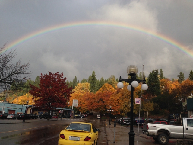 Rainbow takes over Nelson