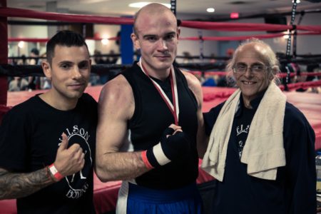 Louis Bockner documents inaugural fight of Nelson Boxing Club's Jacob Rudkoski