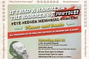 Justice at the Junction announces a Pete Seeger Memorial  benefit concert