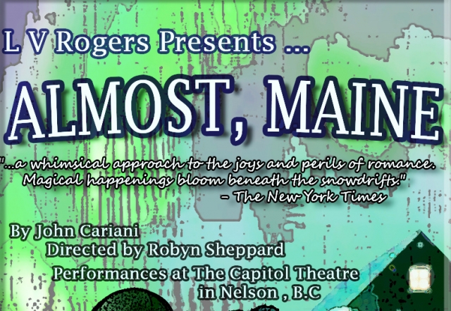 LVR Drama students take stage at Capitol Theatre for 'Almost Maine'