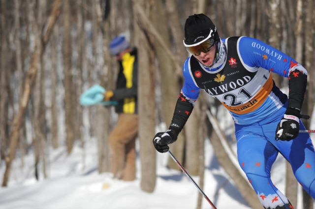 Nelson's Julien Locke competes at Canada Winter Games