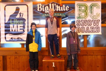 Nelson's Megale wins gold at Provincial Series Boardercross