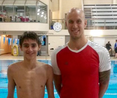 TRAX swimmer Ian Markus gets top level coaching at Prospects Training Camp
