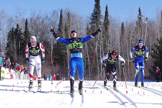 Nelson's Julien Locke finds a place on medal podium at Senior National Cross Country Ski Championships