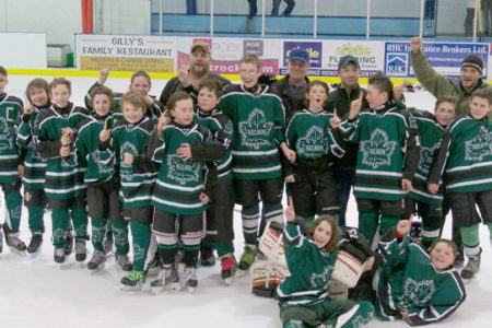 Nelson's Peewee House Leafs crowned West Kootenay Champs