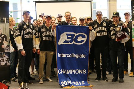 Saints Nation helps Selkirk celebrate BCIHL Three-peat