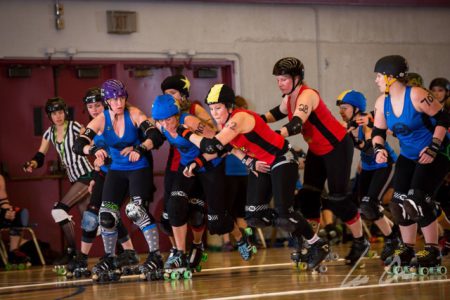 Killjoys, RollerGirls open WKRD season with on fire