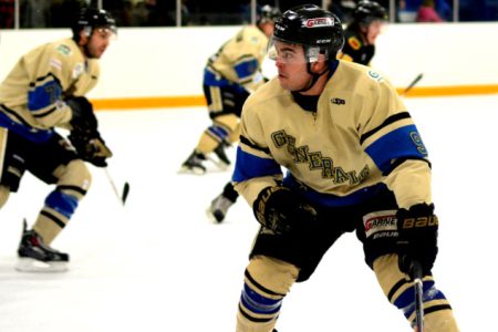 Alex MacLeod — back to having fun again playing hockey at the Allan Cup Tournament