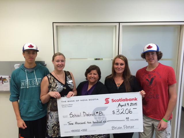 SCOTIA BANK STEPS TO THE PLATE FOR STUDENT ATHLETES: