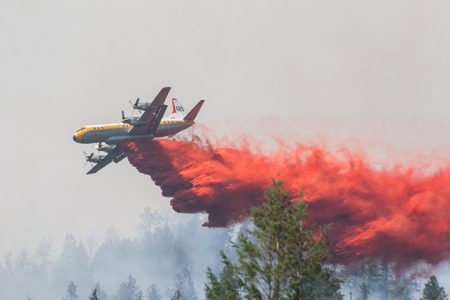 Photographer Madeleine Guenette was out getting some great pics of the air attack on the Sitkum Creek Wildfire. â€” Photos courtesy Madeleine Guenette 