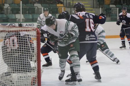 Rockies skate away with 5-2 victory over Nelson Leafs