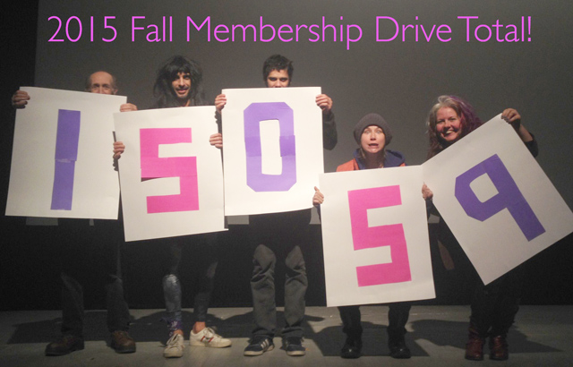 You did it! Kootenay Co-op Radio hits Fall Membership Drive mark