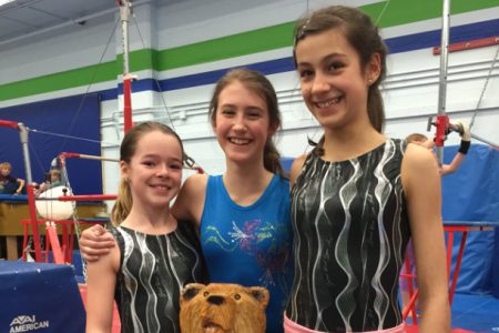 Glacier gymnasts shine south of the border