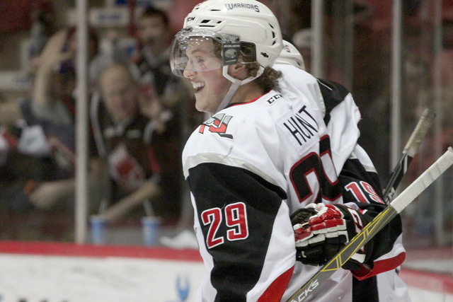 Moose Jaw Warriors Dryden Hunt earns WHL player-of-the-week honours