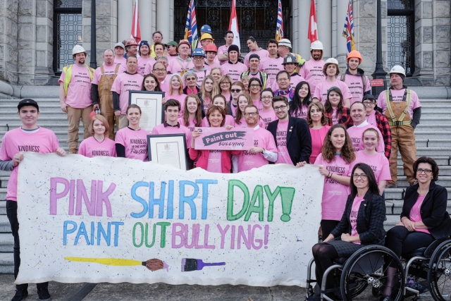 Wetaskiwin Boys and Girls club Pink Shirt day design focuses on kindness -  Sylvan Lake News