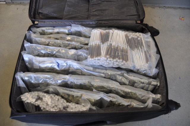 Police seize $500,000 in illicit drugs during road check stop