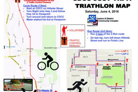 Creston Just 'Tri' It! Triathlon goes June 4