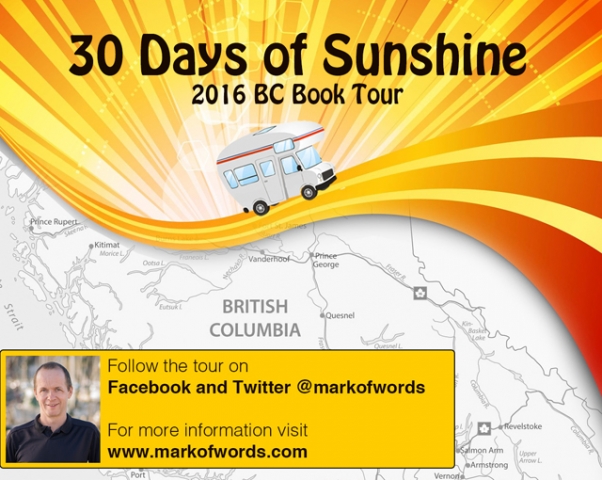 30 Days of Sunshine Book Tour comes to West Kootenay