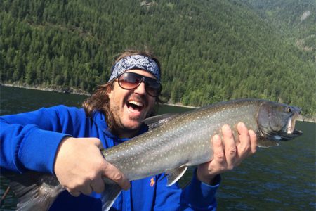Kootenay Lake Fishing Report — Rainbows, Bull Trout catch of the day