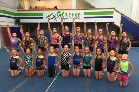 Glacier rings out gymnastics season with Year End Show