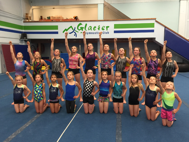 Glacier rings out gymnastics season with Year End Show