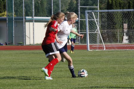 Selects go down to defeat against Kootenay South in U15 Gir's Soccer Playdowns