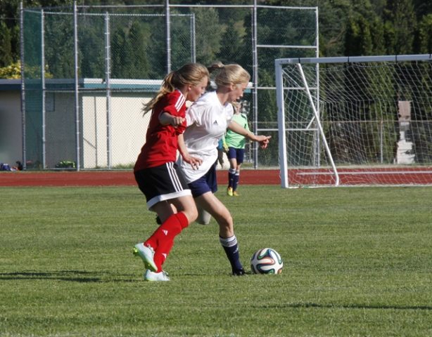 Selects go down to defeat against Kootenay South in U15 Gir's Soccer Playdowns