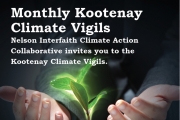 Seven local faith groups partner with EcoSociety to present monthly Kootenay Climate Vigils